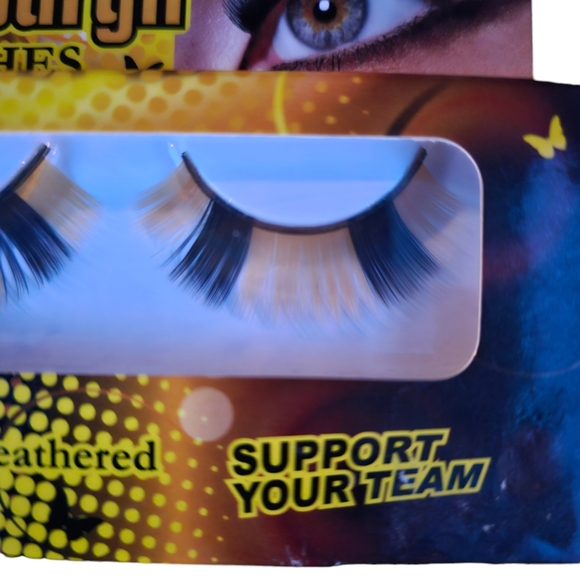 Pittsburgh Fans Eyelashes - Picture 2 of 5